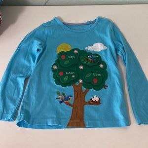 Mini Boden seasons - lift the flap t-shirt